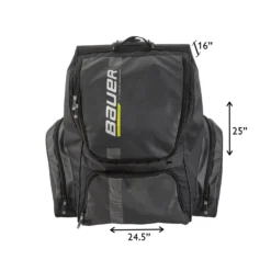 Bauer Elite Junior Backpack Wheeled Hockey Bag -Bauer Sale Store bauer backpack hockey bags bauer elite junior backpack wheeled hockey bag black jr 28989056450626