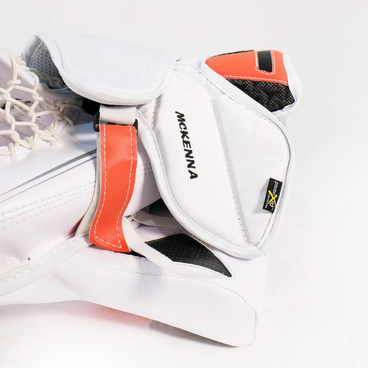 Bauer Supreme NHL Custom Senior Goalie Catcher & Blocker Set - Pro Stock - Mike McKenna 3 Bauer Supreme NHL Custom Senior Goalie Catcher & Blocker Set - Pro Stock - Mike McKenna - Image 3