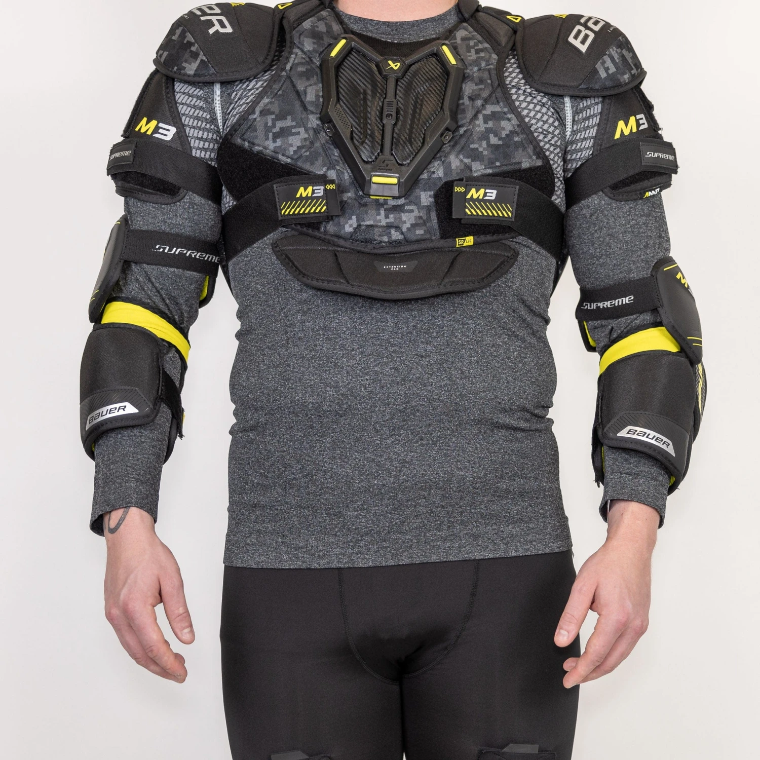 Bauer Supreme M3 Intermediate Hockey Elbow Pads 12 Bauer Supreme M3 Intermediate Hockey Elbow Pads - Image 12