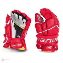Bauer Supreme 2S Junior Hockey Gloves 18 Bauer Supreme 2S Junior Hockey Gloves -Bauer Sale Store bauer gloves bauer supreme 2s junior hockey gloves red 10 28743792099394