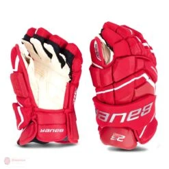 Bauer Supreme 2S Pro Junior Hockey Gloves -Bauer Sale Store bauer gloves bauer supreme 2s pro junior hockey gloves red 11 28743792361538