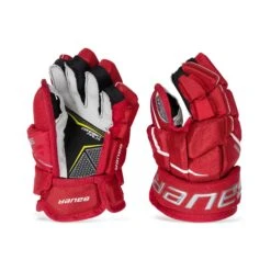 Bauer Supreme 3S Pro Junior Hockey Gloves -Bauer Sale Store bauer gloves bauer supreme 3s pro junior hockey gloves red 11 28743839252546