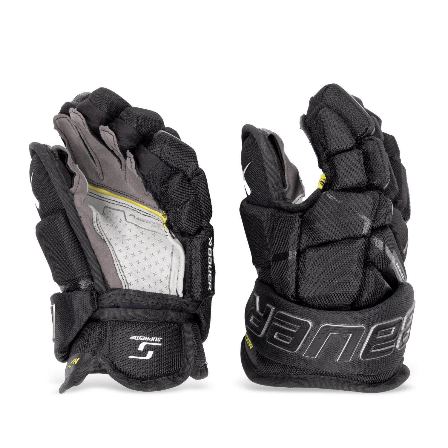 Bauer Supreme Mach Junior Hockey Gloves 1 Bauer Supreme Mach Junior Hockey Gloves