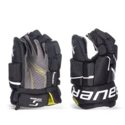 Bauer Supreme Mach Junior Hockey Gloves 20 Bauer Supreme Mach Junior Hockey Gloves -Bauer Sale Store bauer gloves bauer supreme mach junior hockey gloves black white 10 30597294555202