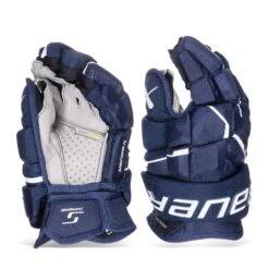 Bauer Supreme Mach Senior Hockey Gloves -Bauer Sale Store bauer gloves bauer supreme mach senior hockey gloves navy 14 30597298618434