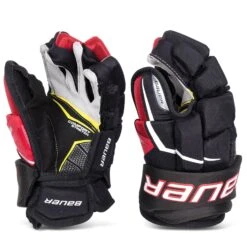 Bauer Supreme Matrix Intermediate Hockey Gloves (2021) -Bauer Sale Store bauer gloves bauer supreme matrix intermediate hockey gloves 2021 black red 12 30628412883010