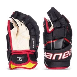 Bauer Supreme Matrix Senior Hockey Gloves -Bauer Sale Store bauer gloves bauer supreme matrix senior hockey gloves black red 15 30597290754114