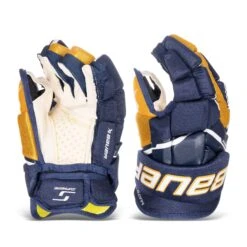 Bauer Supreme Matrix Senior Hockey Gloves -Bauer Sale Store bauer gloves bauer supreme matrix senior hockey gloves navy gold 14 30597290983490