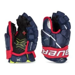 Bauer Vapor 2X Junior Hockey Gloves -Bauer Sale Store bauer gloves bauer vapor 2x junior hockey gloves navy red white 10 28743795343426