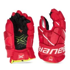 Bauer Vapor 2X Junior Hockey Gloves -Bauer Sale Store bauer gloves bauer vapor 2x junior hockey gloves red 10 28743795376194