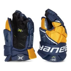 Bauer Vapor 2X Pro Senior Hockey Gloves -Bauer Sale Store bauer gloves bauer vapor 2x pro senior hockey gloves navy gold 13 28743796555842