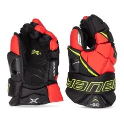 Bauer Vapor 2X Pro Senior Hockey Gloves -Bauer Sale Store bauer gloves bauer vapor 2x pro senior hockey gloves vapor black red neon green 13 28743796752450