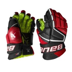 Bauer Vapor 3X Junior Hockey Gloves -Bauer Sale Store bauer gloves bauer vapor 3x junior hockey gloves black red 10 29160852717634