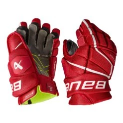 Bauer Vapor 3X Pro Junior Hockey Gloves -Bauer Sale Store bauer gloves bauer vapor 3x pro junior hockey gloves red 10 29160799600706