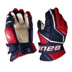 Bauer Vapor 3X Pro Senior Hockey Gloves -Bauer Sale Store bauer gloves bauer vapor 3x pro senior hockey gloves navy red white 14 29160788852802