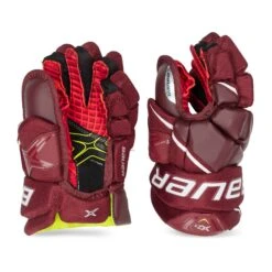 Bauer Vapor X2.9 Junior Hockey Gloves -Bauer Sale Store bauer gloves bauer vapor x2 9 junior hockey gloves maroon 10 28743799013442