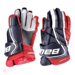 Bauer Vapor X900 Lite Senior Hockey Gloves -Bauer Sale Store bauer gloves bauer vapor x900 lite senior hockey gloves navy red white 14 28743800258626