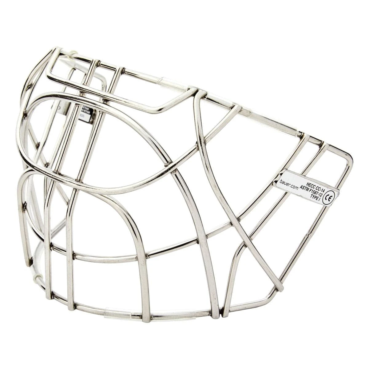 Bauer Certified Cateye Replacement Junior / Youth Goalie Cage 1 Bauer Certified Cateye Replacement Junior / Youth Goalie Cage