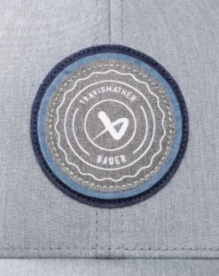 Bauer Travis Mathew BA Patch Hat - Grey -Bauer Sale Store bauer hats bauer travis matthew ba patch hat grey osfm grey 30601422504002