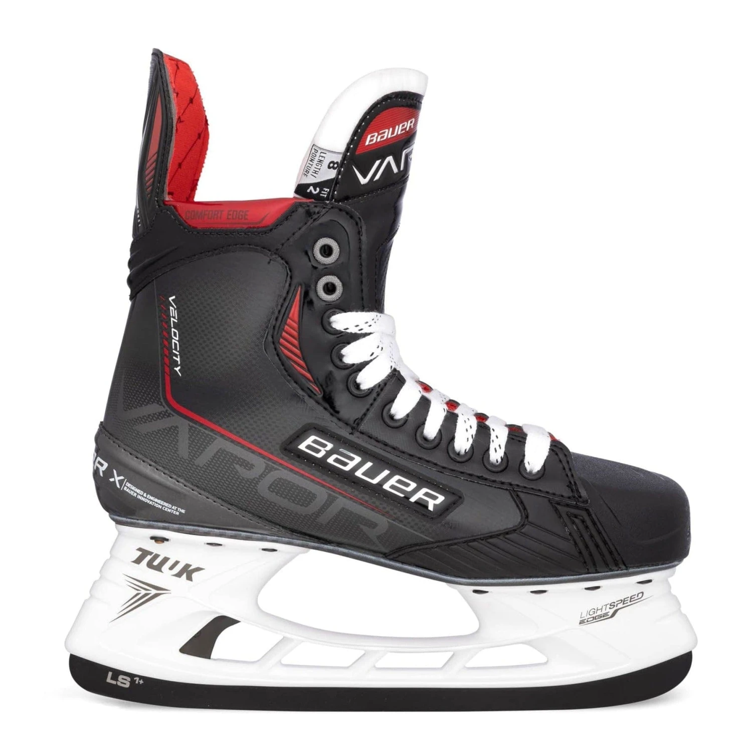 Bauer Vapor X Velocity Intermediate Hockey Skates (2021) 1 Bauer Vapor X Velocity Intermediate Hockey Skates (2021)
