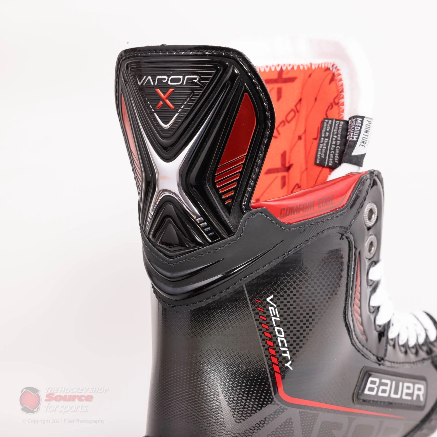 Bauer Vapor X Velocity Intermediate Hockey Skates (2021) 10 Bauer Vapor X Velocity Intermediate Hockey Skates (2021) - Image 10