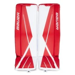 Bauer Supreme 3S Intermediate Goalie Leg Pads -Bauer Sale Store bauer leg pads bauer supreme 3s intermediate goalie leg pads white red l 32 28744279621698