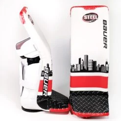 Bauer Supreme Pro Custom Senior Goalie Leg Pads - Ian Shane 5 Bauer Supreme Pro Custom Senior Goalie Leg Pads - Ian Shane -Bauer Sale Store bauer leg pads bauer supreme pro custom senior goalie leg pads ian shane steel l 30055529513026