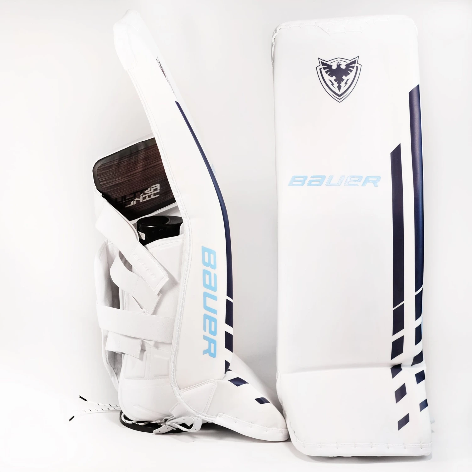 Bauer Supreme Pro Custom Senior Goalie Leg Pads - Samuel Hlavaj #2 2 Bauer Supreme Pro Custom Senior Goalie Leg Pads - Samuel Hlavaj #2 - Image 2