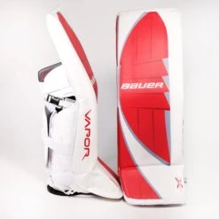 Bauer Supreme Pro Custom Senior Goalie Leg Pads (Vapor Logo) - Tommy Nappier -Bauer Sale Store bauer leg pads bauer supreme pro custom senior goalie leg pads vapor logo tommy nappier buckeyes l 30055518470210