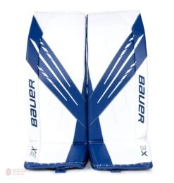 Bauer Vapor 3X Intermediate Goalie Leg Pads -Bauer Sale Store bauer leg pads bauer vapor 3x intermediate goalie leg pads white blue l 32 28744284438594