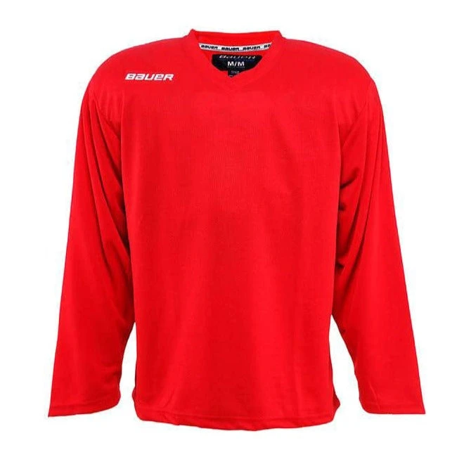 Bauer Core Junior Practice Jersey - Red 1 Bauer Core Junior Practice Jersey - Red