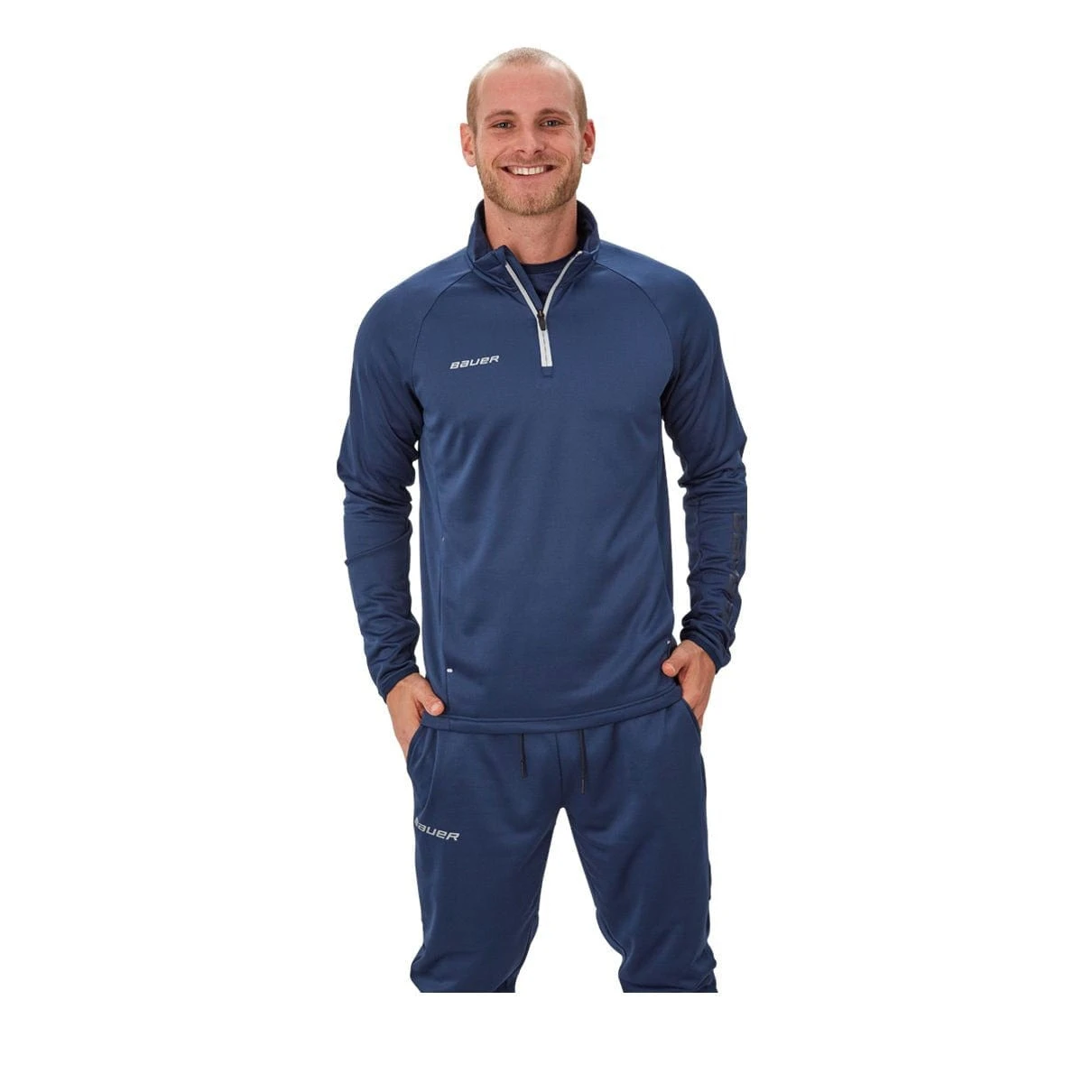 Bauer Vapor Fleece Senior 1/4 Zip Jacket 2 Bauer Vapor Fleece Senior 1/4 Zip Jacket - Image 2