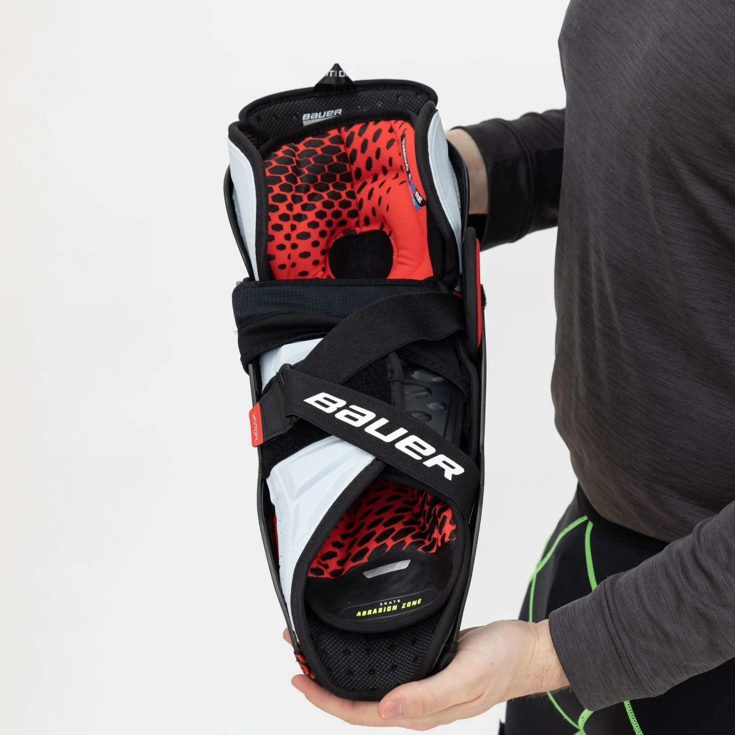 Bauer Vapor Hyperlite Senior Hockey Shin Guards 12 Bauer Vapor Hyperlite Senior Hockey Shin Guards - Image 12