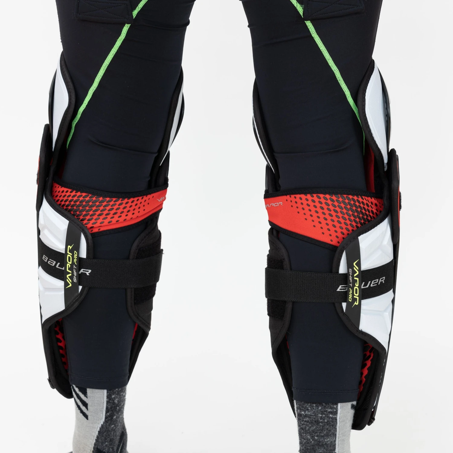 Bauer Vapor Shift Pro Junior Hockey Shin Guards 3 Bauer Vapor Shift Pro Junior Hockey Shin Guards - Image 3