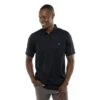 Bauer Travis Mathew On The Screws Mens Polo Shirt - Black